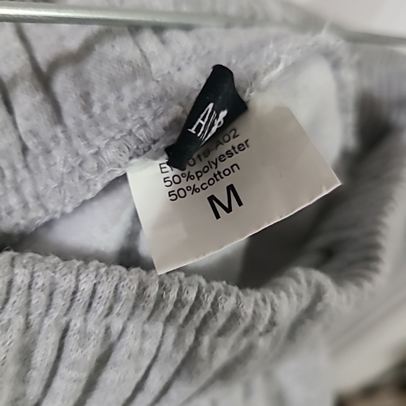 EFan Women's Baggy High-Waisted Sweatpants with Pockets Grey Size Medium - Picture 5 of 5